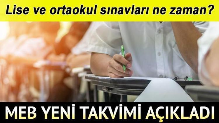 Lise 2 Sinavlari Ne Zaman Ortaokul 5 6 7 8 Sinif Sinavlari Iptal Mi Oldu