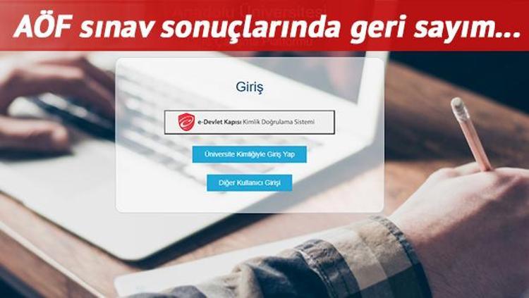 Aof Sinav Sonuclari Ne Zaman Aciklanacak Gozler Aof Online Sinav Sonuc Ekraninda Son Dakika Haberleri Internet