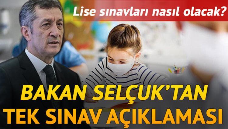 Lise Sinavlari Nasil Olacak 2 Donem Tek Sinav Mi Yapilacak Bakan Selcuk Tan Kritik Aciklama Son Dakika Flas Haberler