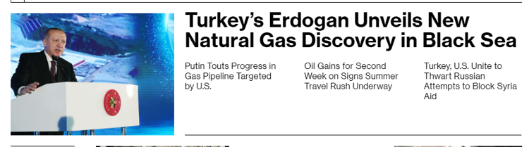 MÜJDE BLOOMBERGDE SÜR MANŞET