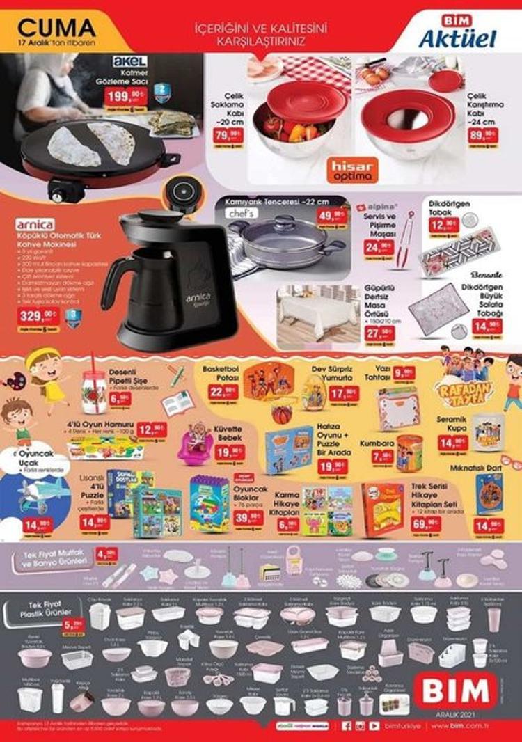 bim aktuel katalogu 17 aralik 2021 bim de bu hafta neler var guncel haberler