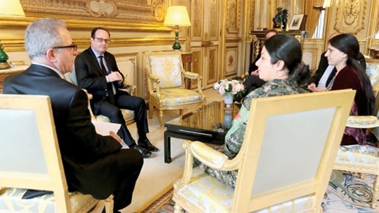 PYD temsilcileri özel davetle Elysee’de