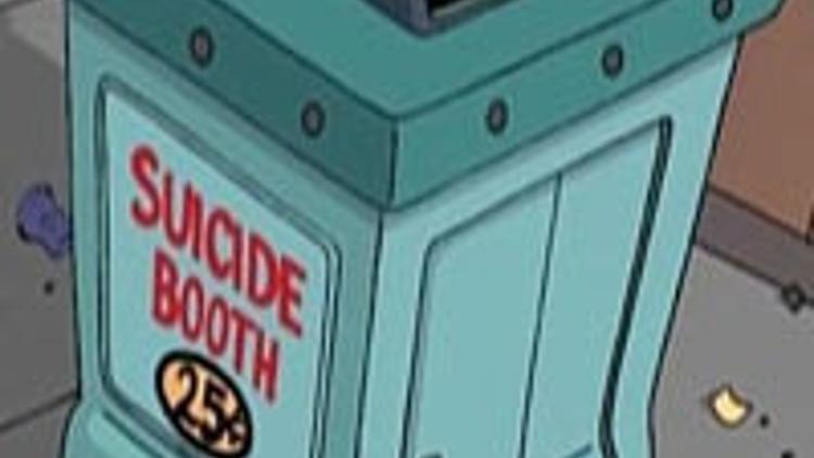 Dehşet verici intihar robotu