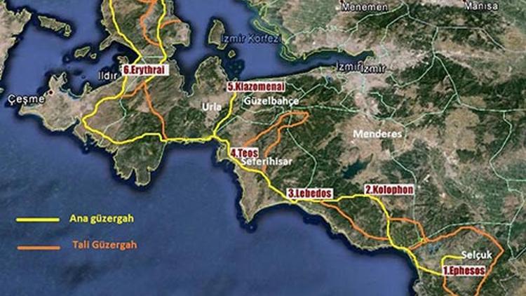 Antik İyon Yolu yeniden hayat bulacak