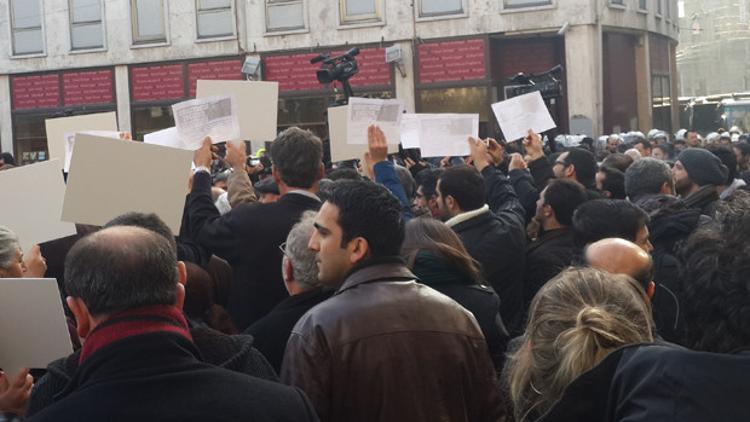 İstiklal'de 'Bünyamin' eylemi