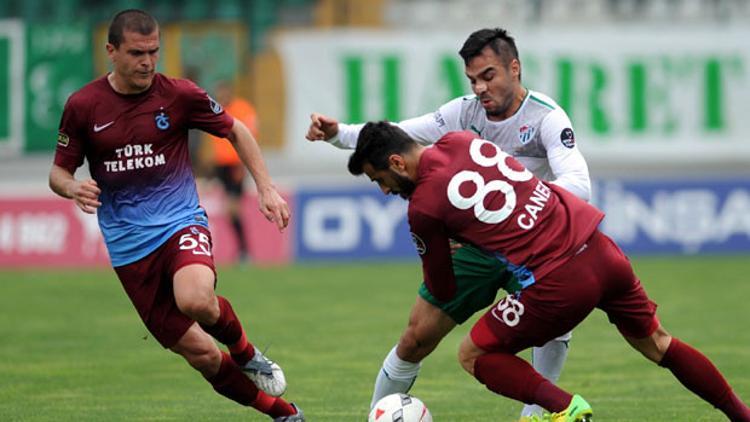 Trabzonspor geriye düştü ama pes etmedi...