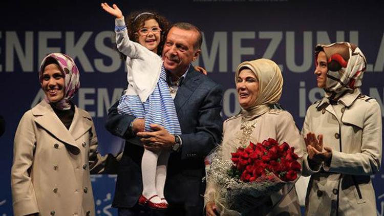 Erdoğan Ailesi'nin mutlu günü