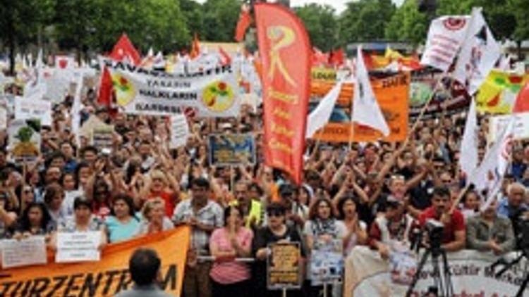 Köln'de Gezi eylemi