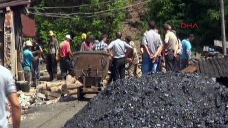 Ocakta mahsur kalan 9 işçi kurtarıldı