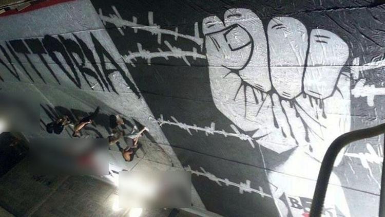 İşte Beşiktaş'ın rekorluk pankartı