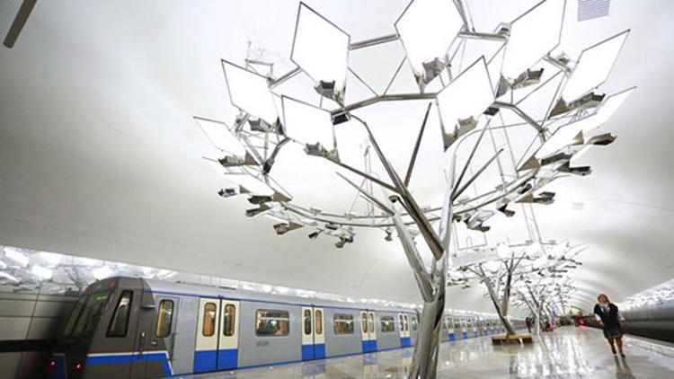 Moskova metrosunun 196'ncı istasyonu açıldı