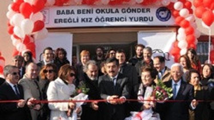 'Baba Beni Okula Gönder' kız öğrenci yurdu açıldı