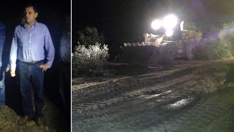Gece operasyonuna milletvekili baskını