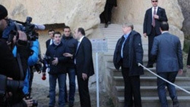 Merkel Kapadokya turunda