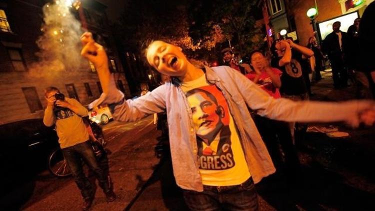 Photo Ed: Jubilant celebrations around the U.S. for Obama's win