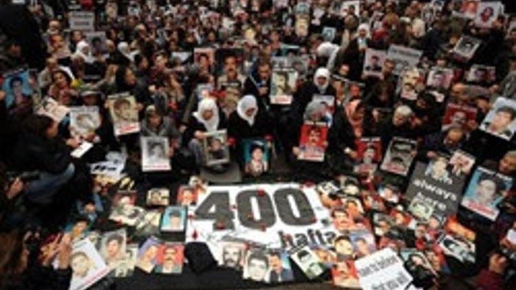 Cumartesi Anneleri'nin 400'üncü eylemi