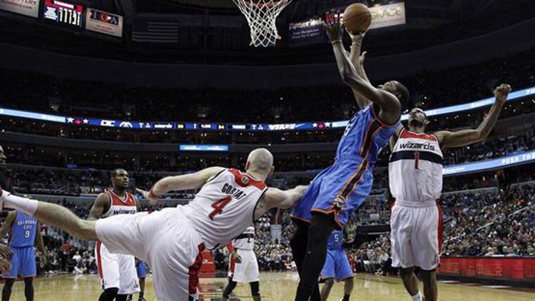 Oklahoma City Thunder'a Washington Wizards freni