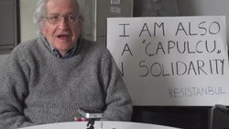 Noam Chomsky'den Gezi Parkı'na destek: Ben de çapulcuyum