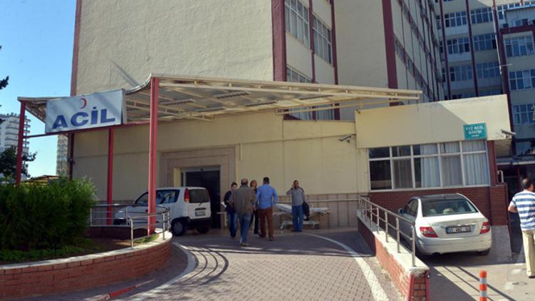 Acil serviste kurşun yağmuru