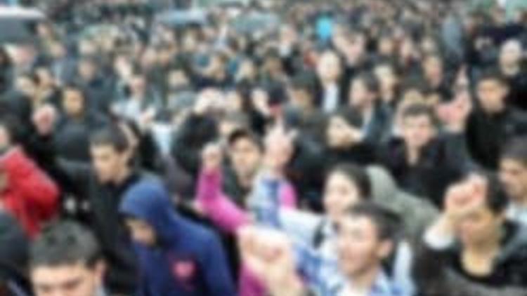 Türkiye'de YGS protestosu
