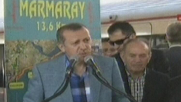 Başbakan Erdoğan Marmarayda test sürüşü yaptı