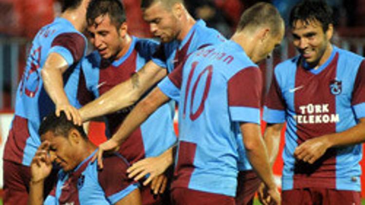 Trabzonspor, Belarus'ta avantaj peşinde