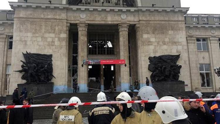 Rusya'da tren istasyonunda 'kara dul' saldırısı