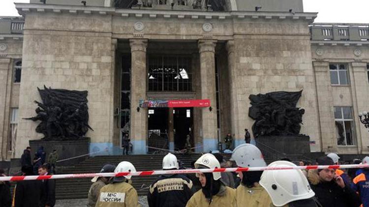 Rusya'da tren istasyonunda 'kara dul' saldırısı