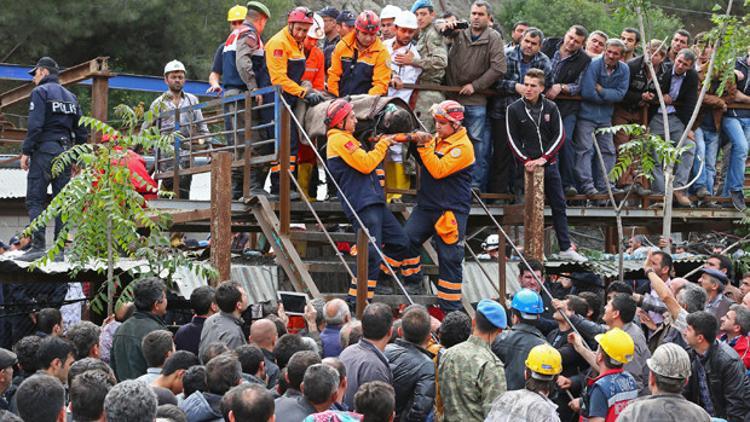 Soma'da faciadan sonra yardım kazası