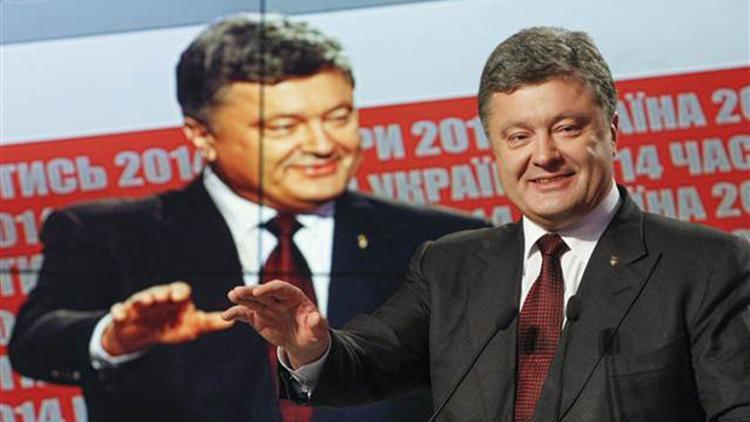 Ukrayna’da zafer Poroşenko’nun