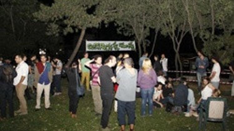 'Taksim Gezi Parkı'nda aÄŸaçlar çatır çatır söküldü'