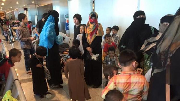 Tayland'da tutuklu 173 Uygur Türk'ü Kayseri'ye getirildi