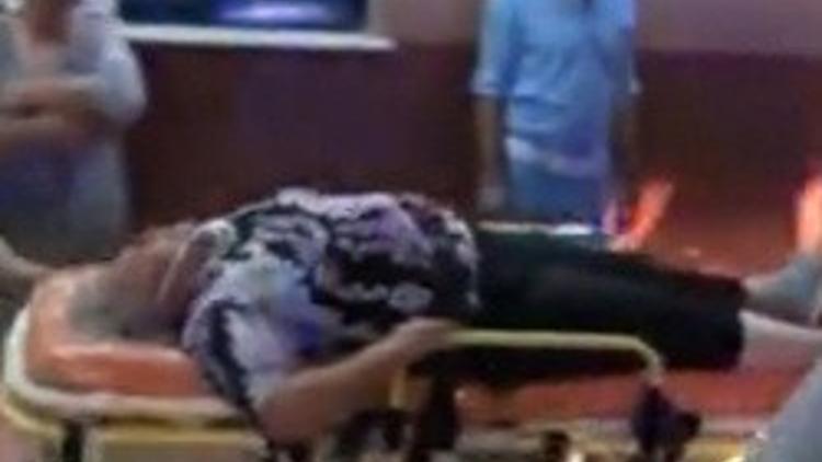 Marjinal teyze hastaneye kaldırıldı