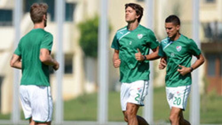 Bursaspor'da 04.00'te antrenman