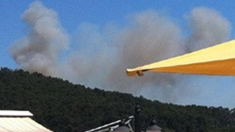 Heybeliada'nın ardından Kahramanmaraş'ta da orman yangını başladı