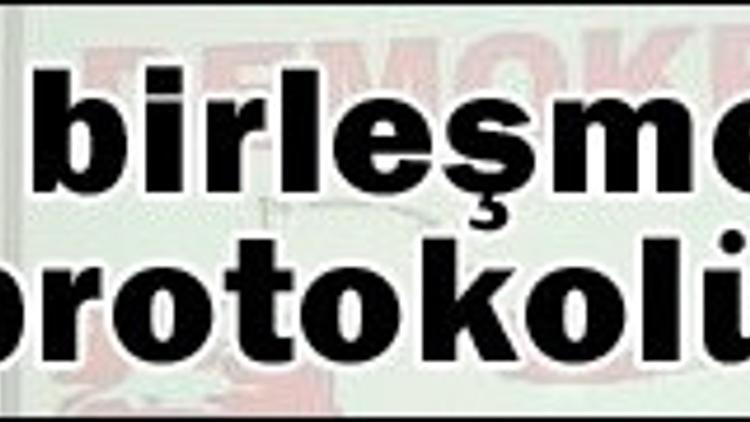 DYP ve ANAP birleşti