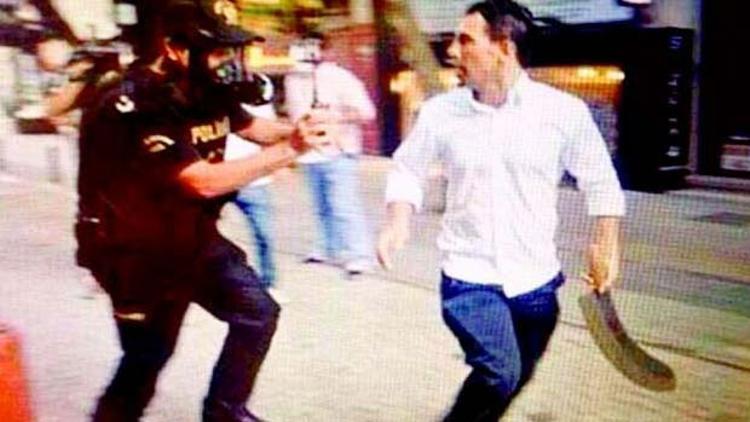 Palalı saldırgandan polis memuruna şok sözler: Senin DHKP-C ile bir alakan var mı?