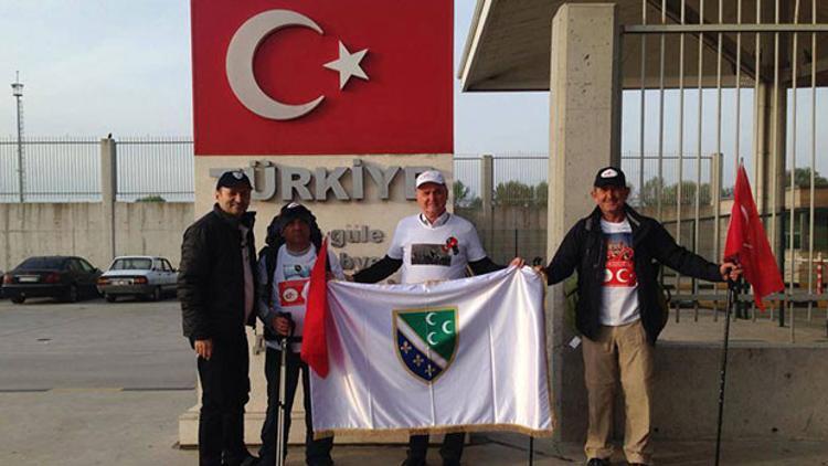 24 Nisan'a kadar 240 km yürüyecekler