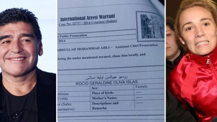 Maradona'nın sevgilisi tutuklandı