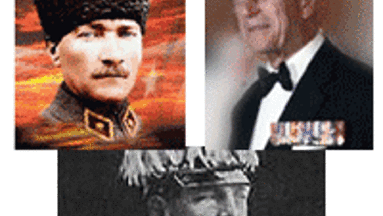 Kraliçe'nin eşi, ailesini yenen Ata'nın huzurunda
