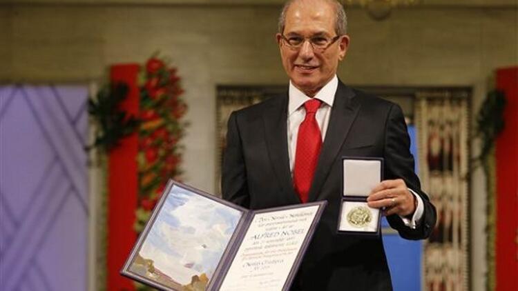 Ahmet Üzümcü OPCW adına Nobel Barış Ödülünü aldı