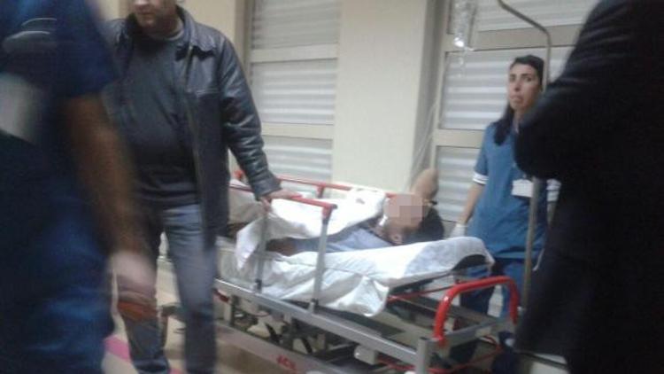 Havalı kompresör tabancası ile şaka hastanede bitti