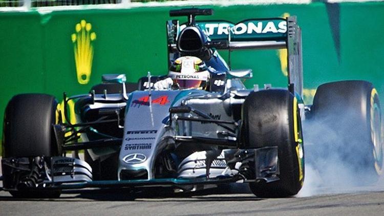 Belçika'da zafer Hamilton'ın