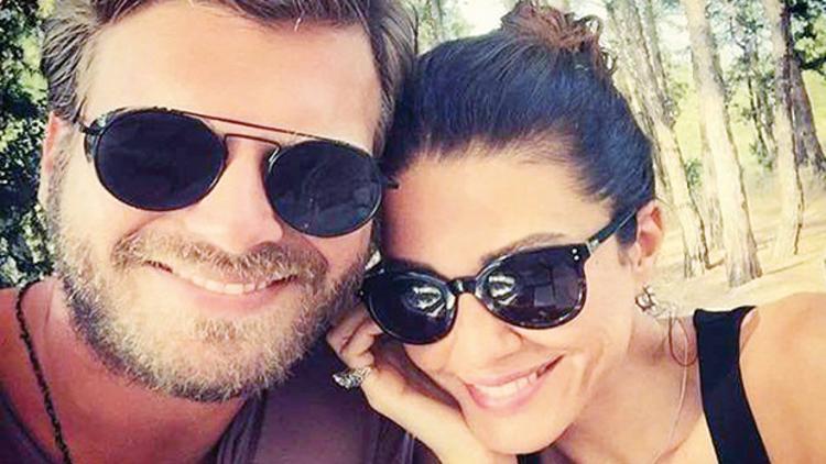 Kıvanç Tatlıtuğ sevgilisi Başak Dizer'le fotoğrafını paylaştı