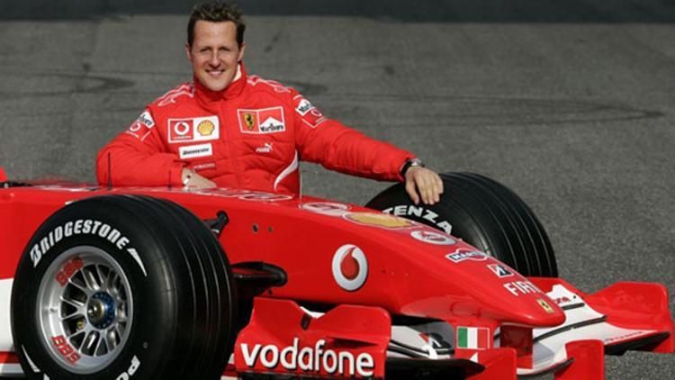 Michael Schumacher 45 kiloya düştü