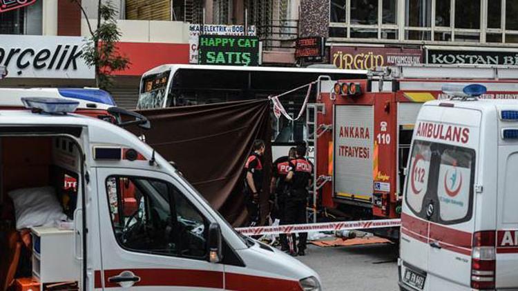 Ankara'da katliam gibi kaza