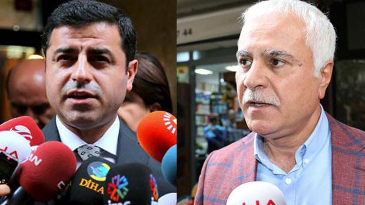 HDP Eş Genel Başkanı Selahattin Demirtaş ile MHP Milletvekili Koray Aydın'dan Ahmet Hakan'a ziyaret