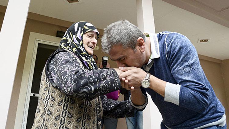 Hamzaoğlu doğduğu köyü ziyaret etti