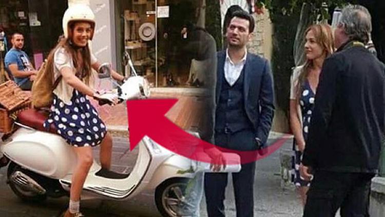 Meryem Uzerli yeni dizisi 'Gecenin Kraliçesi'nin çekimlerinde dublör kullandı