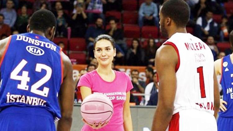 Hava atışı Bergüzar Korel'den